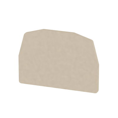 Pareti di separazione (Morsetto), Beige scuro, Posizione verticale: 35 mm, Larghezza: 1.5 mm, V-0, Wemid