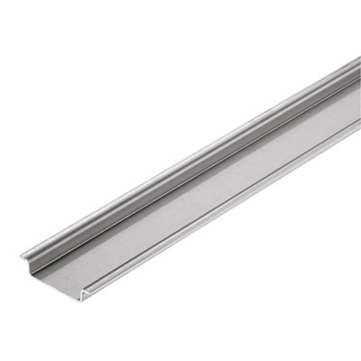 Guida di supporto, Accessori, acciaio, zincato glavanicamente e passivato, Larghezza: 2000 mm, Posizione verticale: 35 mm, Profondità: 7.5 mm