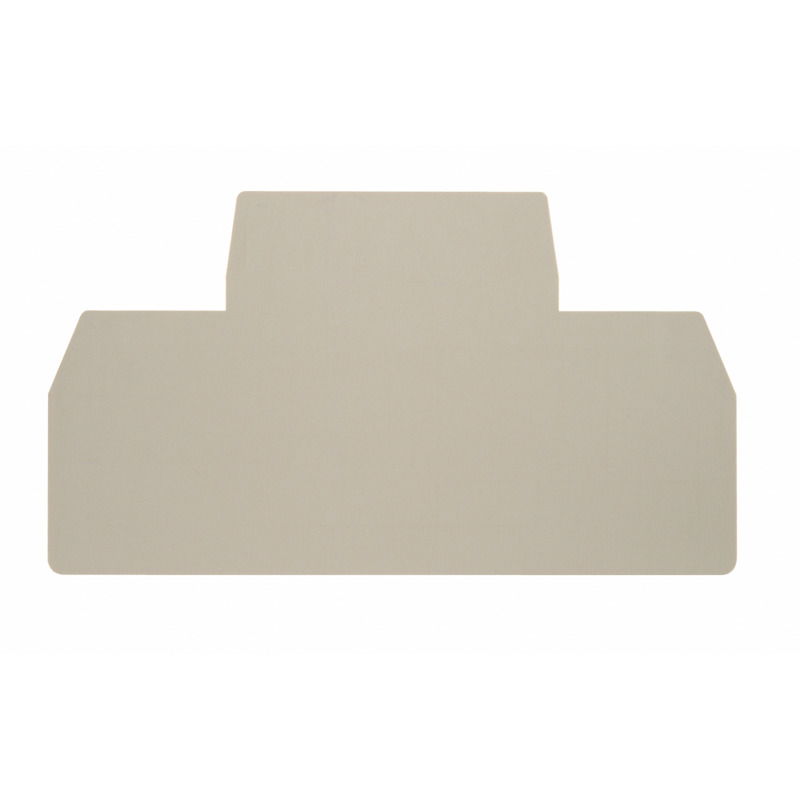 Pareti di separazione (Morsetto), Beige scuro, Posizione verticale: 75 mm, Larghezza: 2 mm, V-0, Wemid