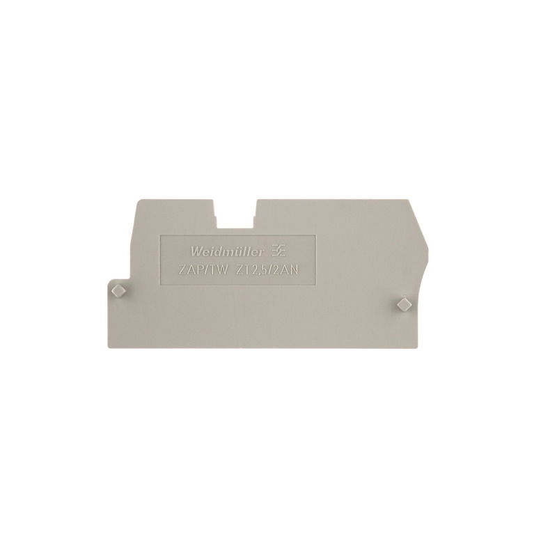 Pareti di separazione (Morsetto), Beige scuro, Posizione verticale: 58 mm, Larghezza: 2.5 mm, V-0, Wemid