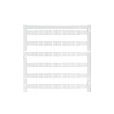 Klemmenmarkierung, weiß, Raster in mm: 5.00, Aufgedruckte Zeichen: neutral, horizontal und vertikal