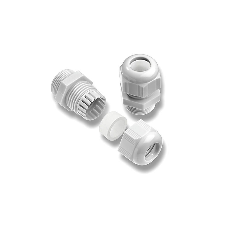 Pressacavo (plastica), VG K (pressacavo standard in plastica), diritto, M 12, 8 mm, OD min. 3 - OD max. 6.5 mm, poliammide 6