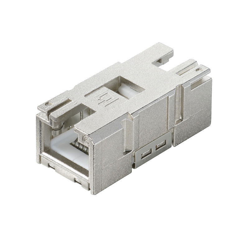 Connettore RJ45, IP67 con custodia, Collegamento 1: RJ45, Collegamento 2: RJ45