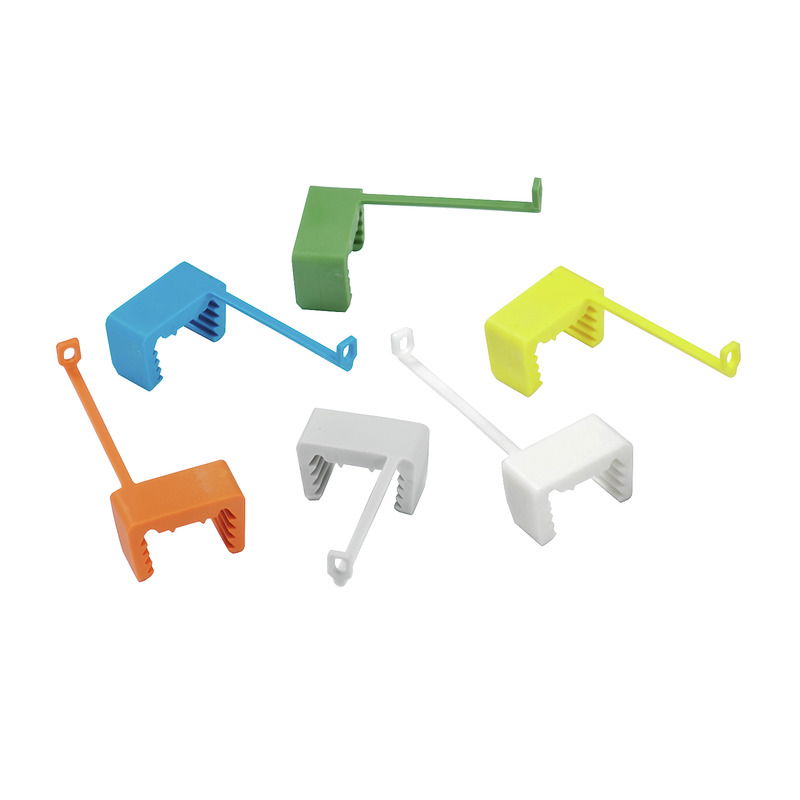 Fermacavo, Plastica, giallo