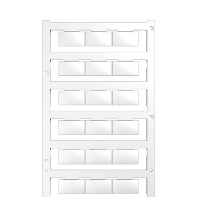 Gerätemarkierung, Breite: 17.7 mm, Aufgedruckte Zeichen: Erfordert M-Print PRO-Datei, PA 66, nach Kundenwunsch, -40...60 °C