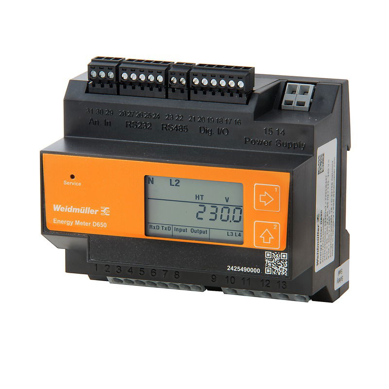 Dispositivo di misurazione quantità elettrica, 480 V, Modbus RTU