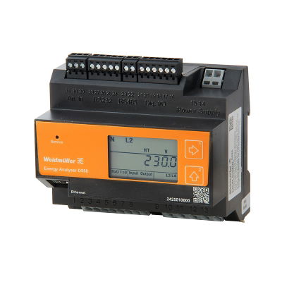 Dispositivo di misurazione quantità elettrica, 480 V, Modbus RTU, Modbus-Gateway, Modbus TCP/IP, Modbus RTU over Ethernet, SNMP, BACnet (optional)