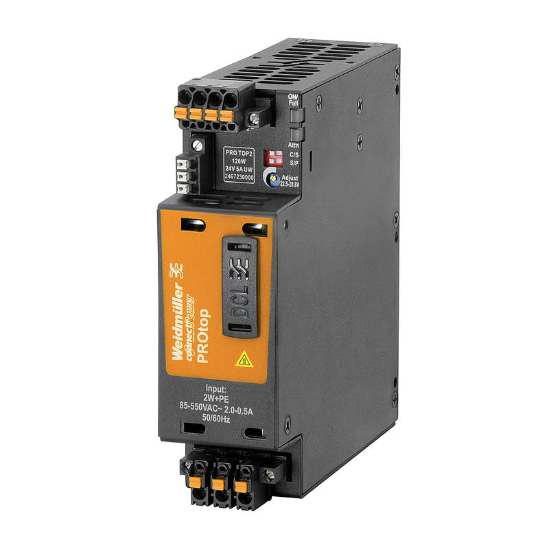 Alimentazione elettrica, 120 W, 5 A @ 60 °C