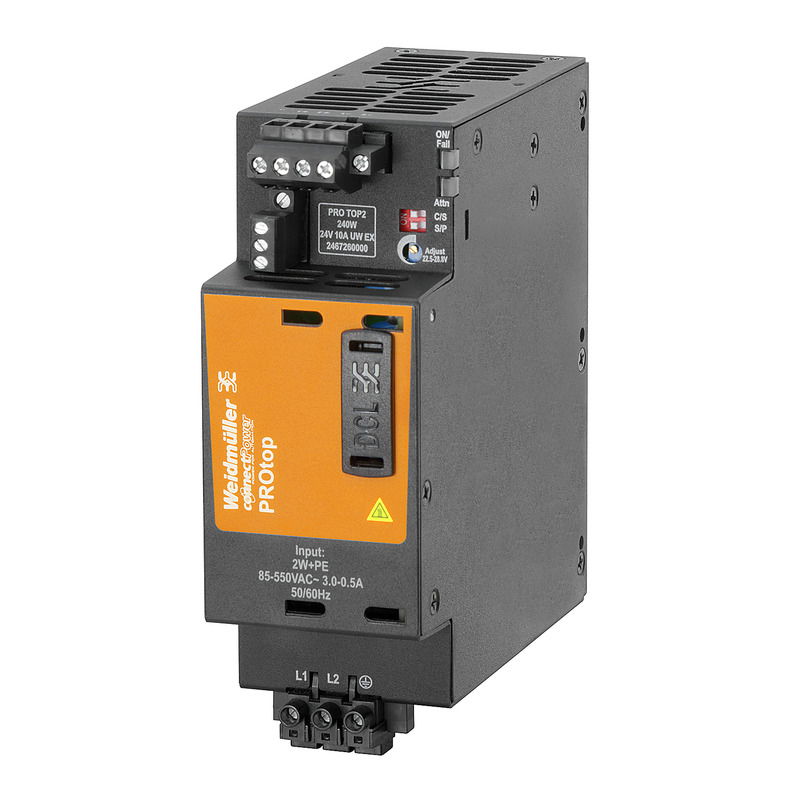Alimentazione elettrica, 240 W, 10 A @ 60 °C