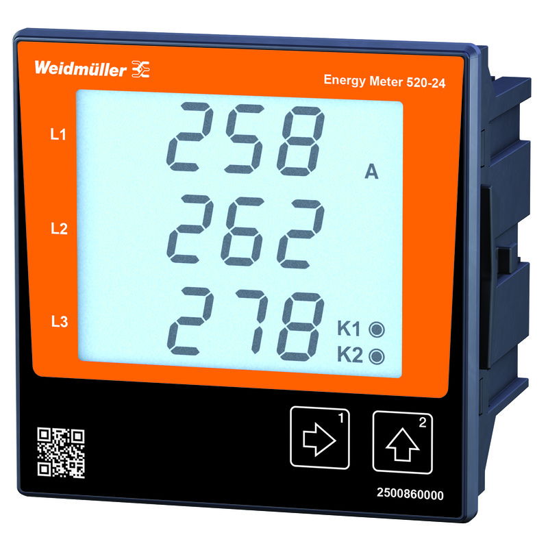 Dispositivo di misurazione quantità elettrica, 480 V, Modbus RTU