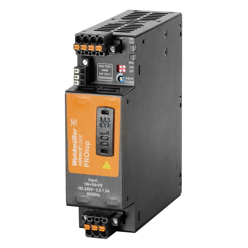 Alimentazione elettrica, 240 W, 10 A @ 60 °C