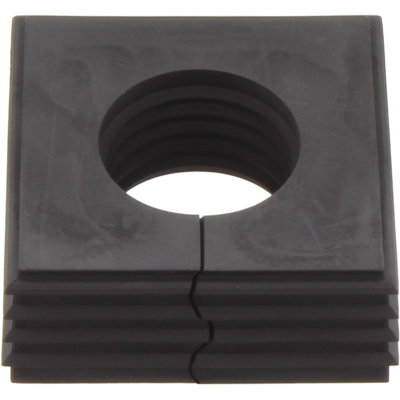 Kabeltülle geschlitzte (Kabeleinführungssystem), 22 mm, 23 mm, -40 °C, 120 °C, TPE, tiefschwarz
