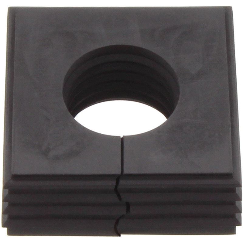 Kabeltülle geschlitzte (Kabeleinführungssystem), 21 mm, 22 mm, -40 °C, 120 °C, TPE, tiefschwarz