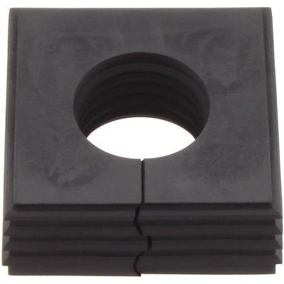 Kabeltülle geschlitzte (Kabeleinführungssystem), 21 mm, 22 mm, -40 °C, 120 °C, TPE, tiefschwarz
