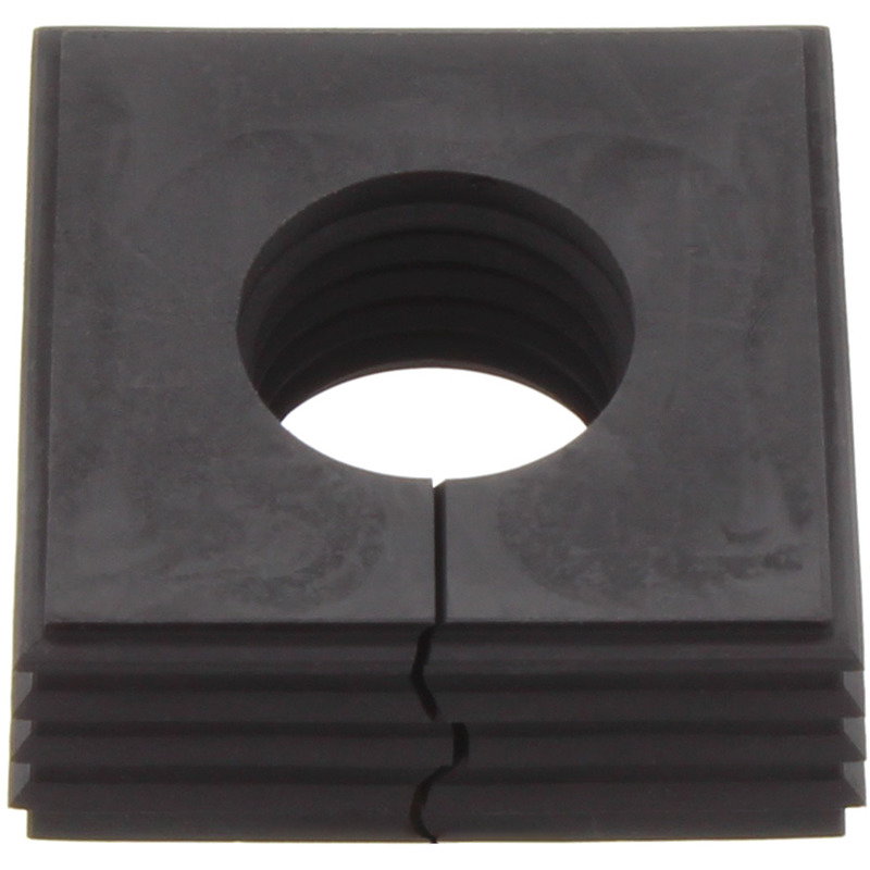 Kabeltülle geschlitzte (Kabeleinführungssystem), 20 mm, 21 mm, -40 °C, 120 °C, TPE, tiefschwarz