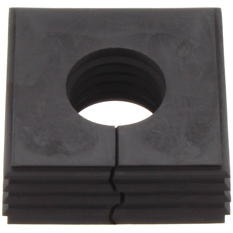 Kabeltülle geschlitzte (Kabeleinführungssystem), 19 mm, 20 mm, -40 °C, 120 °C, TPE, tiefschwarz