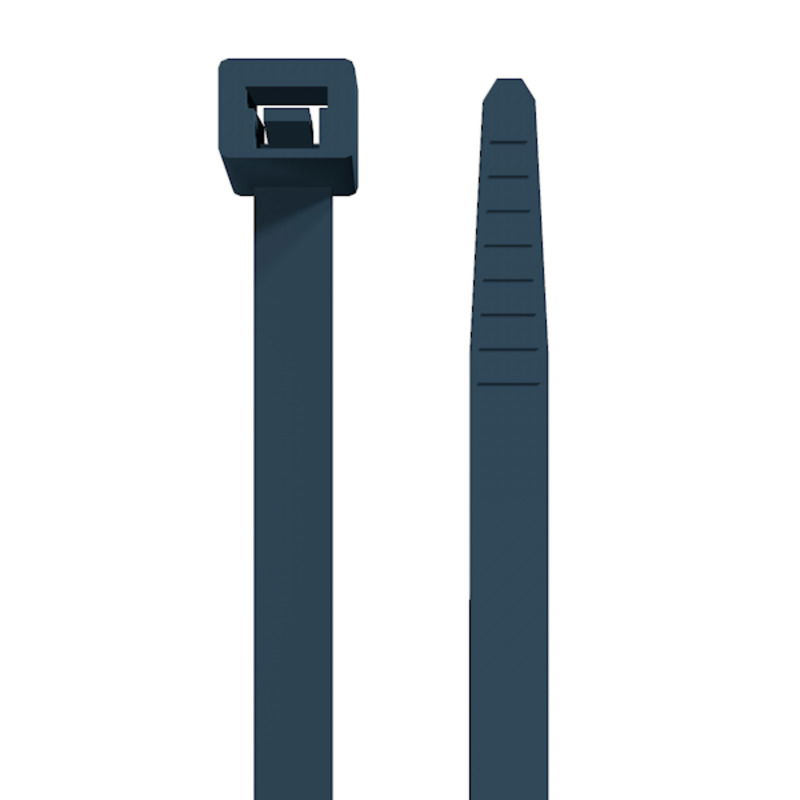 Fascetta serracavo, Larghezza: 3.5 mm, 180 N, blu, Classe d'infiammabilità UL 94: UL 94, HB