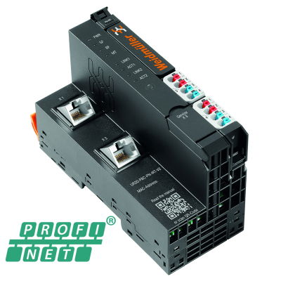 Feldbuskoppler (I/O), PUSH IN, Micro USB 2.0, 24 V DC +20 %/ -15 %, über den Systembus, -20 °C...60 °C