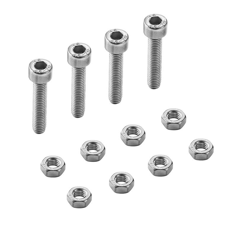 Vite di fissaggio (Custodia), Cabtite (sistema di inserimento cavi), 8.5 x 30 x 8.5 mm, Acciaio, inossidabile, non trattato, argento