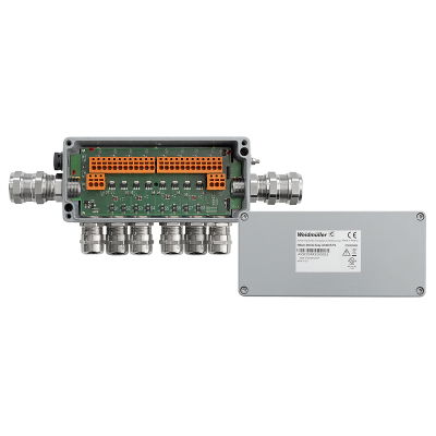 Ripartitore bus di campo, Ripartitore a 6 canali LIMITER, Materiale base della custodia: Alluminio, Aluminum, Profibus PA, Fieldbus Foundation