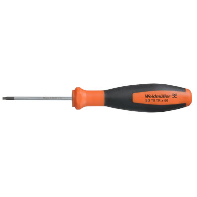 Torx Schraubendreher, Form: Torx, Größe: T9, Klingenlänge: 60 mm