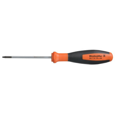 Torx Schraubendreher, Form: Torx, Größe: T10, Klingenlänge: 80 mm