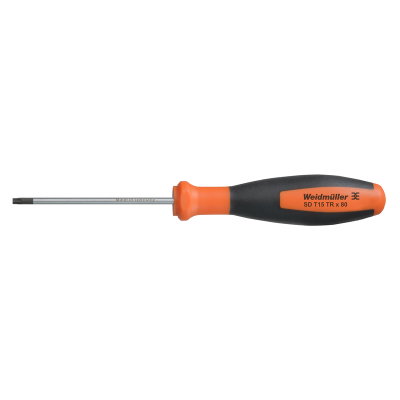 Torx Schraubendreher, Form: Torx, Größe: T15, Klingenlänge: 80 mm