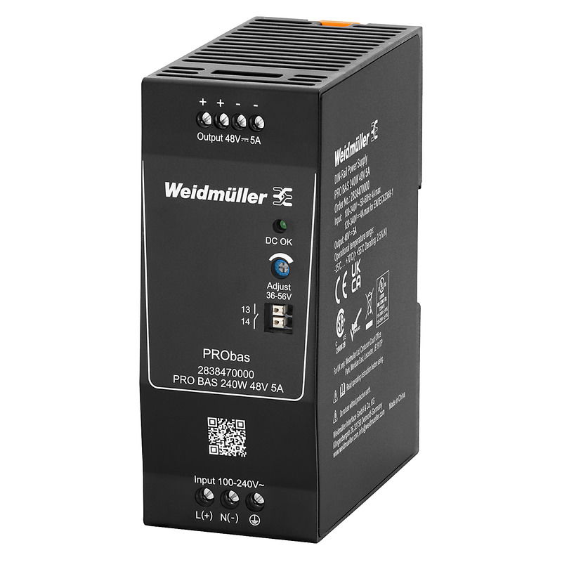 Alimentazione elettrica, Alimentazione di corrente, alimentatore switching, 240 W, 5 A @ 55 °C