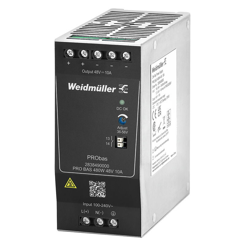 Alimentazione elettrica, Alimentazione di corrente, alimentatore switching, 480 W, 10 A @ 55 °C