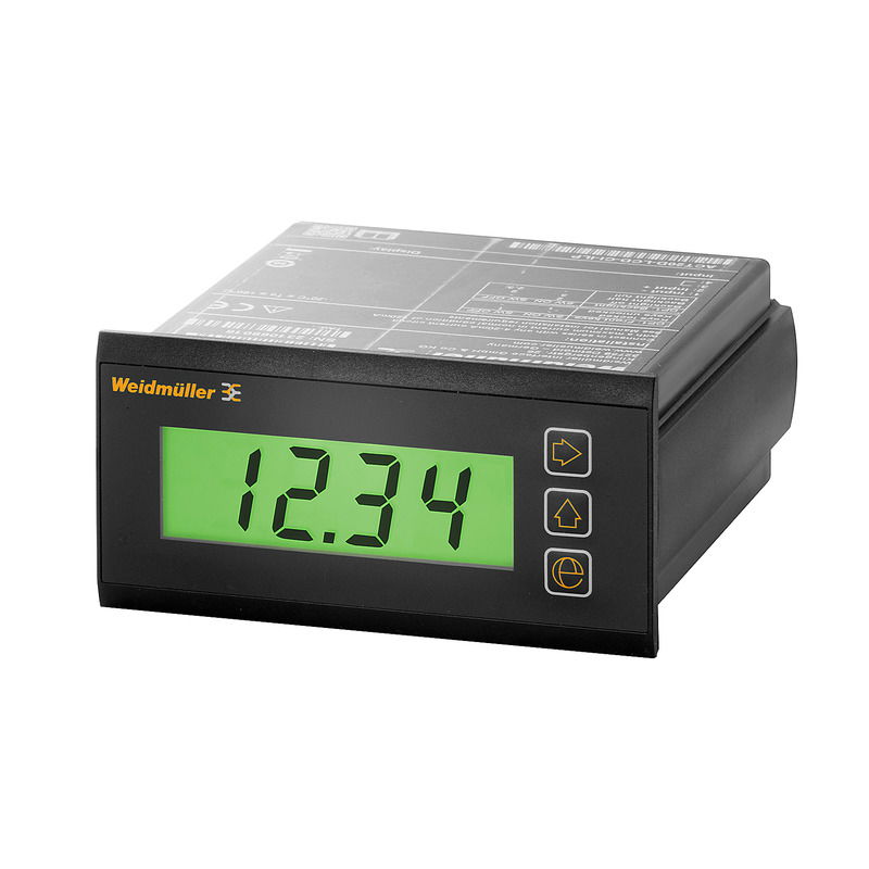 Display digitale senza funzione di monitoraggio, IP65, Alimentato con loop di corrente tramite ingresso 4…20 mA, Numero di ingressi: 1