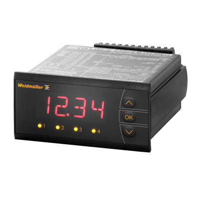 Display digitale con funzione di monitoraggio, IP65, 21,6...253 VAC, (50...60 Hz) o 19,2...300 VDC, Numero di ingressi: 1