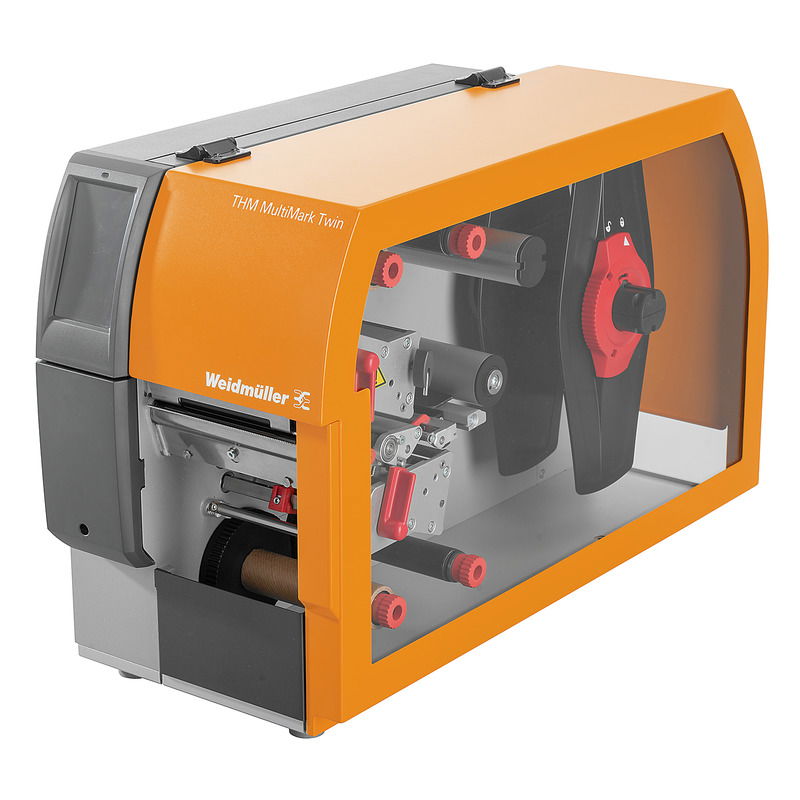 Stampante, Trasferimento termico, Guaine termoretraibili, 300 DPI, LAN, USB 2.0, 100…240 V AC, Software: M-Print<sup>®</sup> PRO