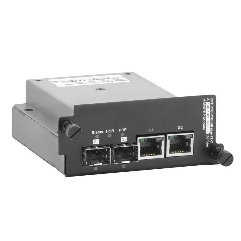 Modulo di interfaccia multimediale, Fast/Gigabit Ethernet, 2x porte combinate (10/100/1000BaseT(X) o 100/1000BaseSFP)
