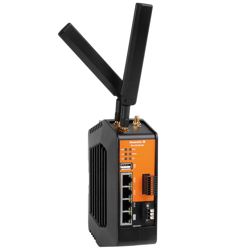 Router, con modem multibanda integrato (4G/3G), Modello globale, 4x RJ45 10/100/1000BaseT(X), -25 °C...70 °C