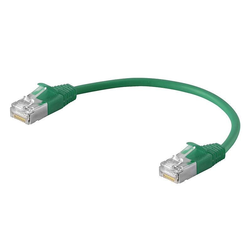 Smart Metering con cavo patch, Linea di collegamento, RJ45 IP30 (innestato), RJ45 IP30 (innestato), Numero di poli: 8, 0.3 m, Lunghezza: 0.3 m