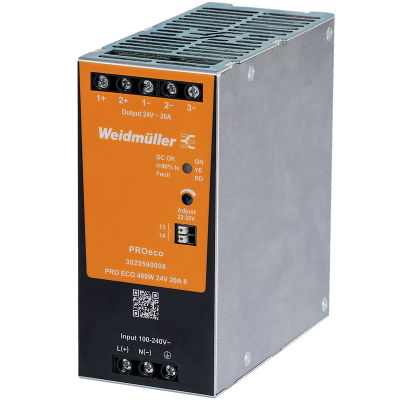 Alimentazione elettrica, Alimentazione di corrente, alimentatore switching, 480 W, 20 A @ 55 °C