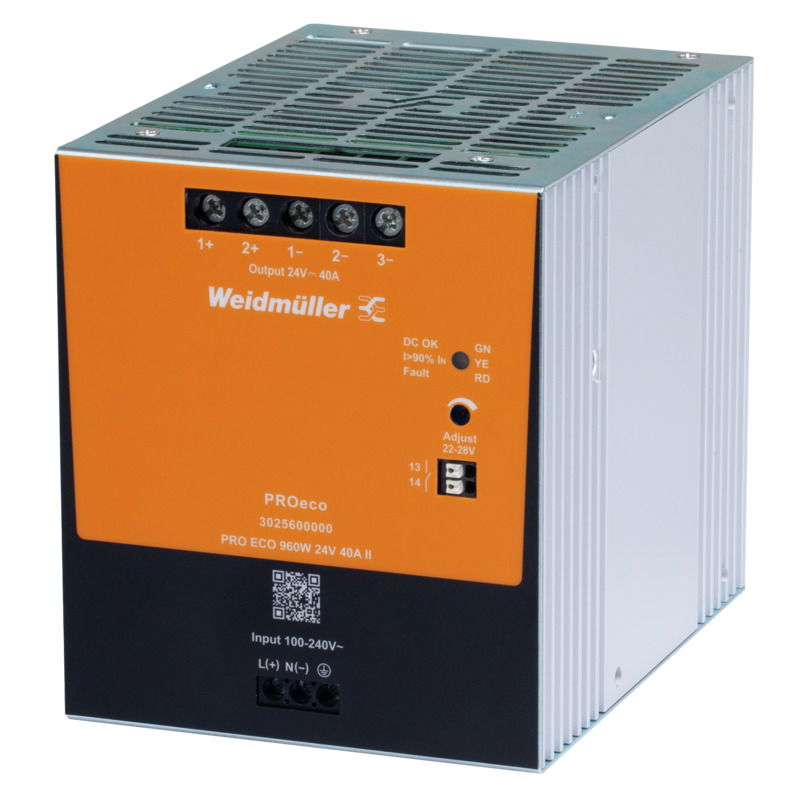 Alimentazione elettrica, Alimentazione di corrente, alimentatore switching, 960 W, 20 A @ 55 °C