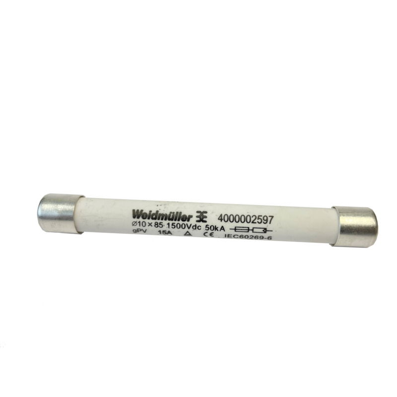 Elemento fusibile cilindrico, Fotovoltaico, 1500 , 10 x 85 mm, 35 A