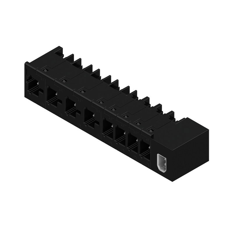 Connettore ibrido (collegamento al circuito stampato), 7.50 mm, Numero di poli: 8, Angolo di uscita: 90°