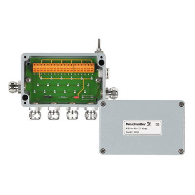 Ripartitore bus di campo, Ripartitore a 4 canali, Materiale base della custodia: Alluminio, AISi12, Aluminum, Profibus PA, Fieldbus Foundation