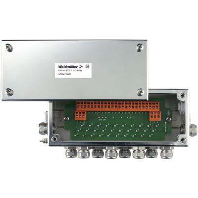 Ripartitore bus di campo, Ripartitore a 8 canali, Materiale base della custodia: Acciaio, inossidabile, Aluminum, Profibus PA, Fieldbus Foundation