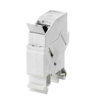 Durchführungssteckverbindung RJ45, IP20, RJ45, IDC, EIA/TIA T568 A, EIA/TIA T568 B, PROFINET, AWG 26...AWG 22