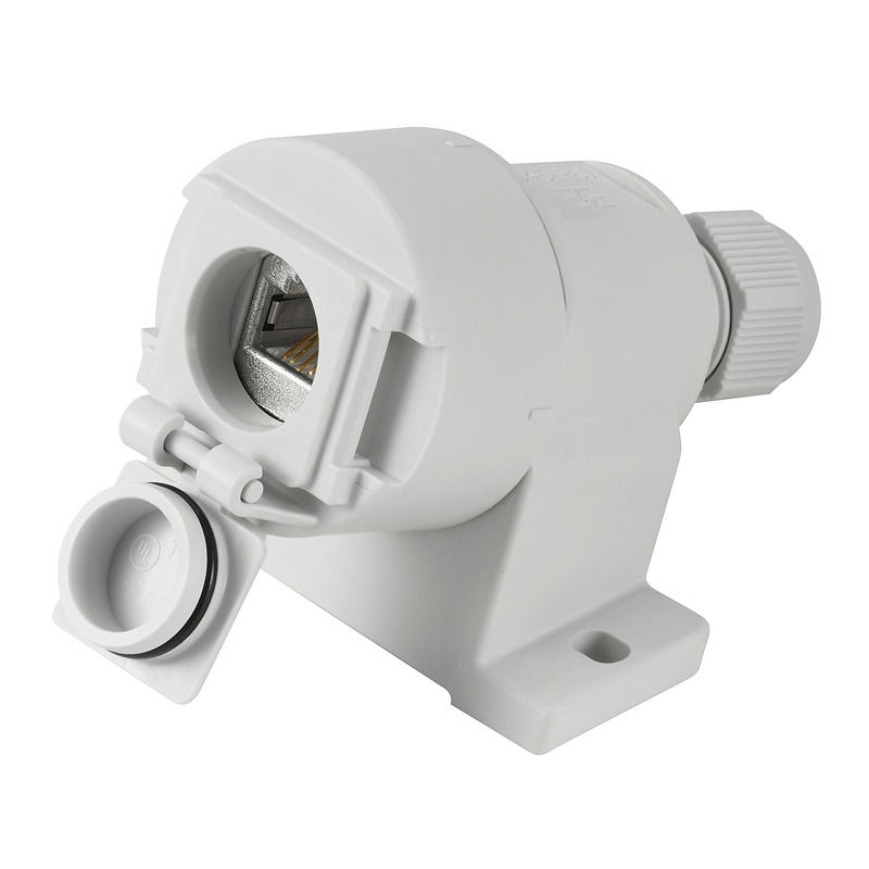 Connettore RJ45, IP67, Collegamento 1: RJ45, Collegamento 2: IDCEIA/TIA T568 A, EIA/TIA T568 B