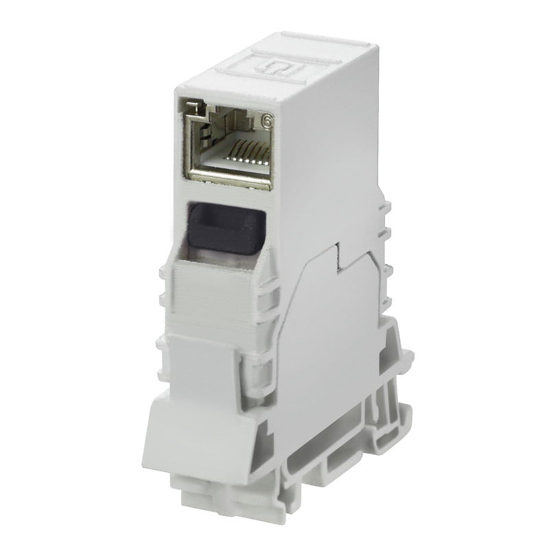 Connettore a innesto passante RJ45, IP20, RJ45, RJ45, Raccordo