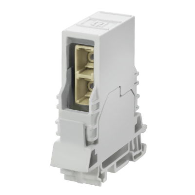 Connettore a innesto passante per fibra ottica, IP20, SC-Duplex, SC-Duplex, Multimode, GOF, POF