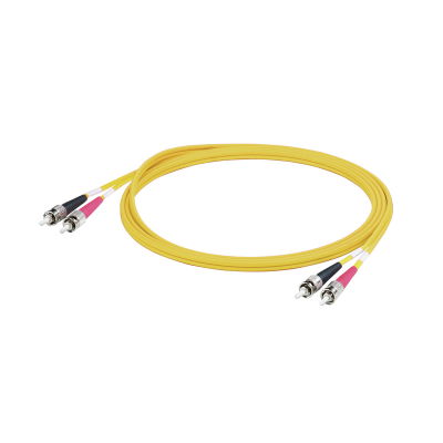 (Preconfezionato) Cavo dati in fibra ottica, ZIPCORD, ST IP20, ST IP20, LSZH, 9 µm, 2 m