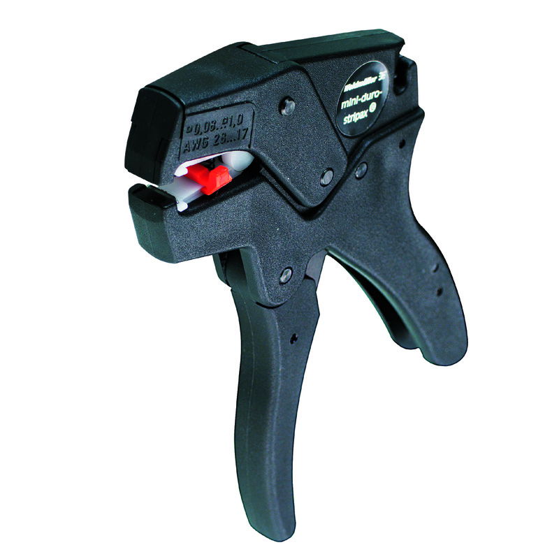 Utensile spellafili, Conduttore flessibile e rigidi con isolamento in PVC, Diametro del conduttore, max.: 1.3 mm, 1 mm², 7 mm