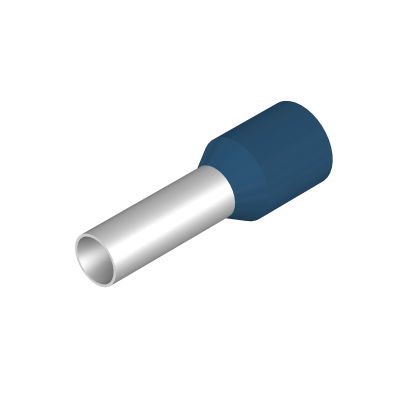 Terminale, 2.5 mm², Lunghezza di spellatura: 10 mm, Colori: blu, Isolamento: presente