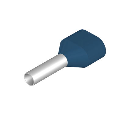 Terminale, 2.5 mm², Lunghezza di spellatura: 13 mm, Colori: blu, Isolamento: presente