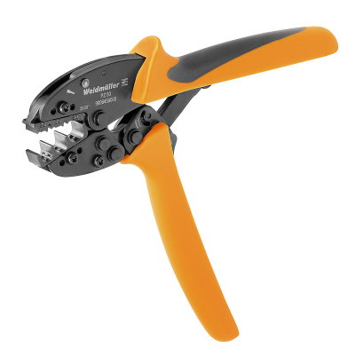 Crimpwerkzeug, Aderendhülsen mit/ohne Kunststoffkragen, 25 mm², 50 mm², Indent-Crimp
